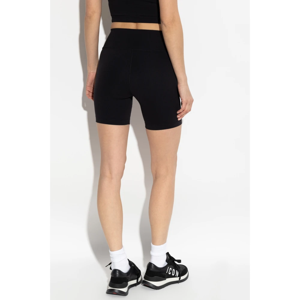 Sporty & Rich Shorts uit de Core-collectie Black Dames