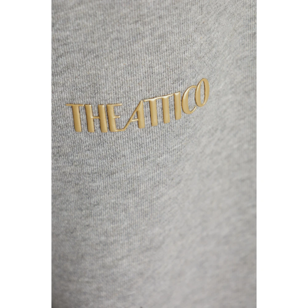 The Attico Sweatpants met logo Gray Dames