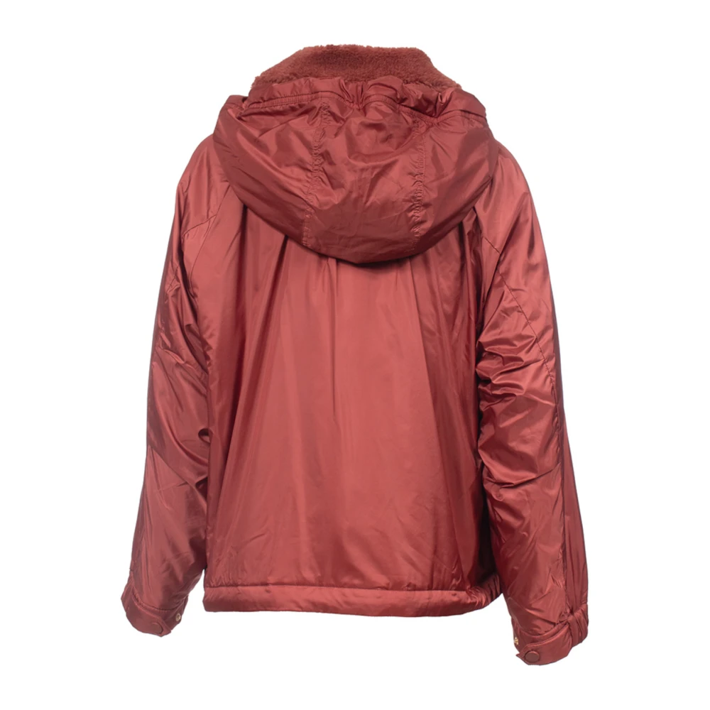 Max Mara Weekend Omkeerbare windjack Luxepad-editie Red Dames