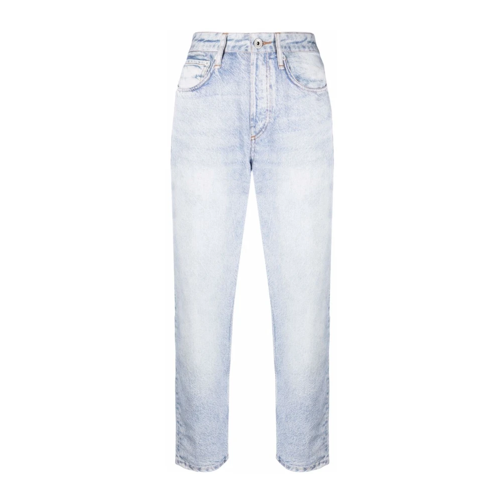 Rag & Bone Blauwe Straight Jeans Casual Stijl Blue Dames