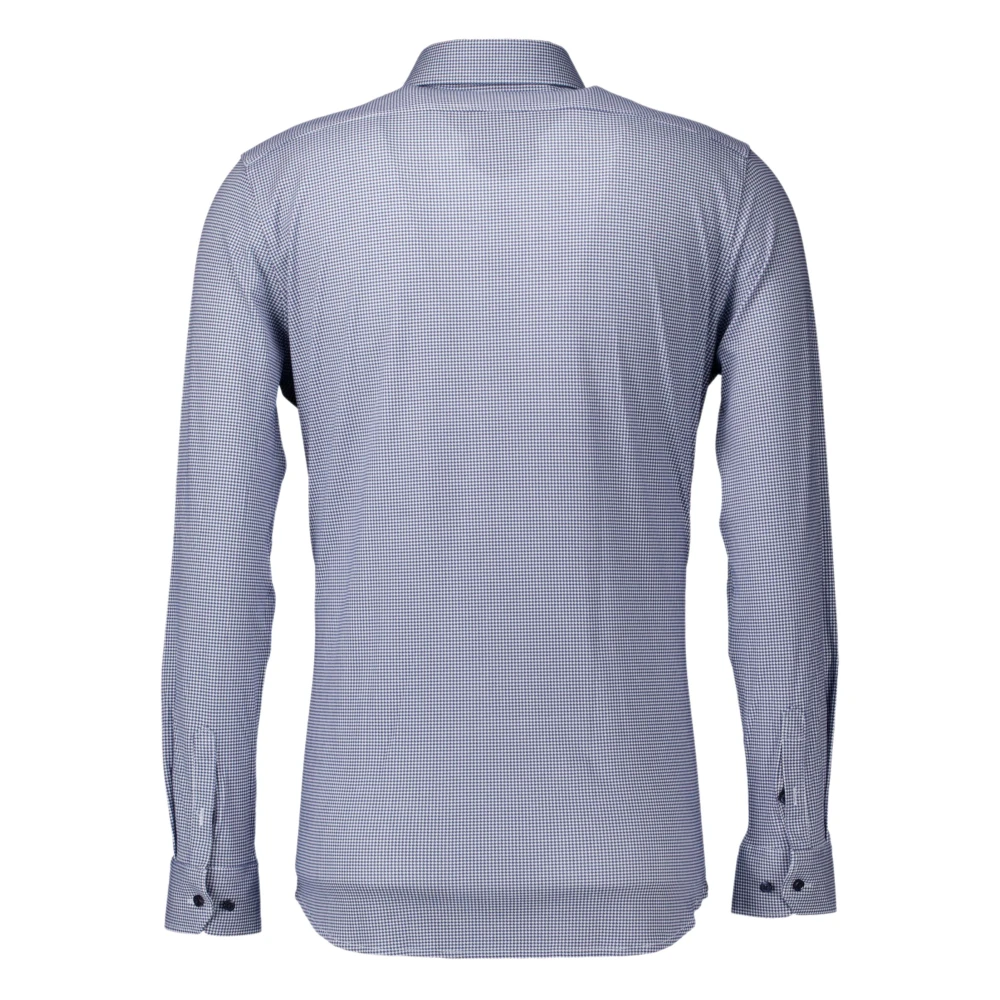 Desoto Lange Mouw Navy Shirt Blue Heren