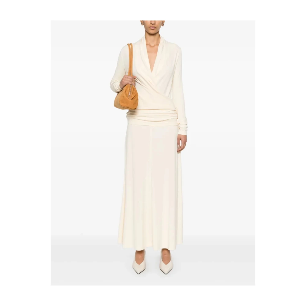 TotêMe Stijlvolle Jersey Top Beige Dames