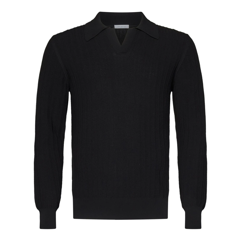Knitwear > V-neck Knitwear - - Malo - Modalova
