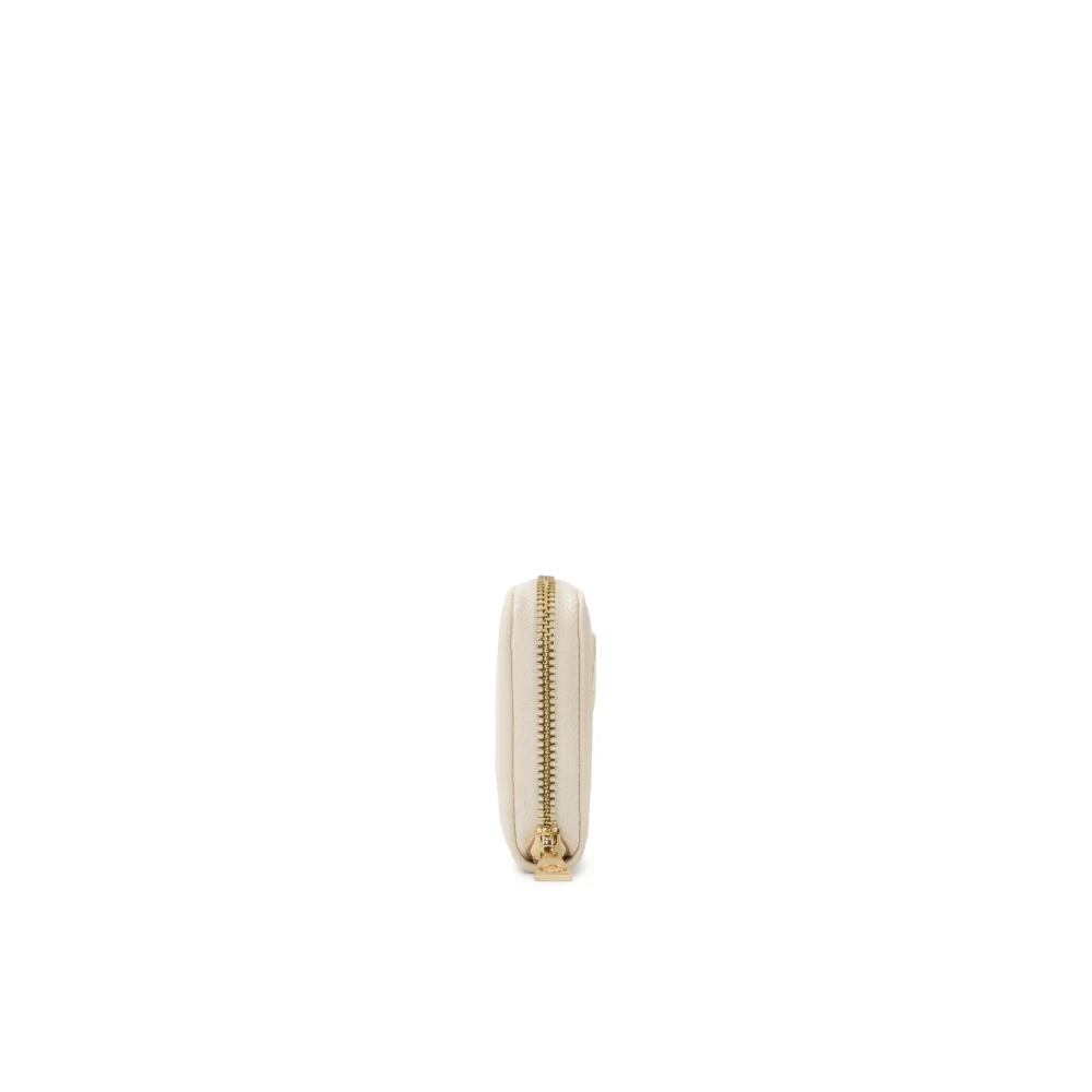 Kazar Portemonnee met rits in gebroken witte kleur White Dames