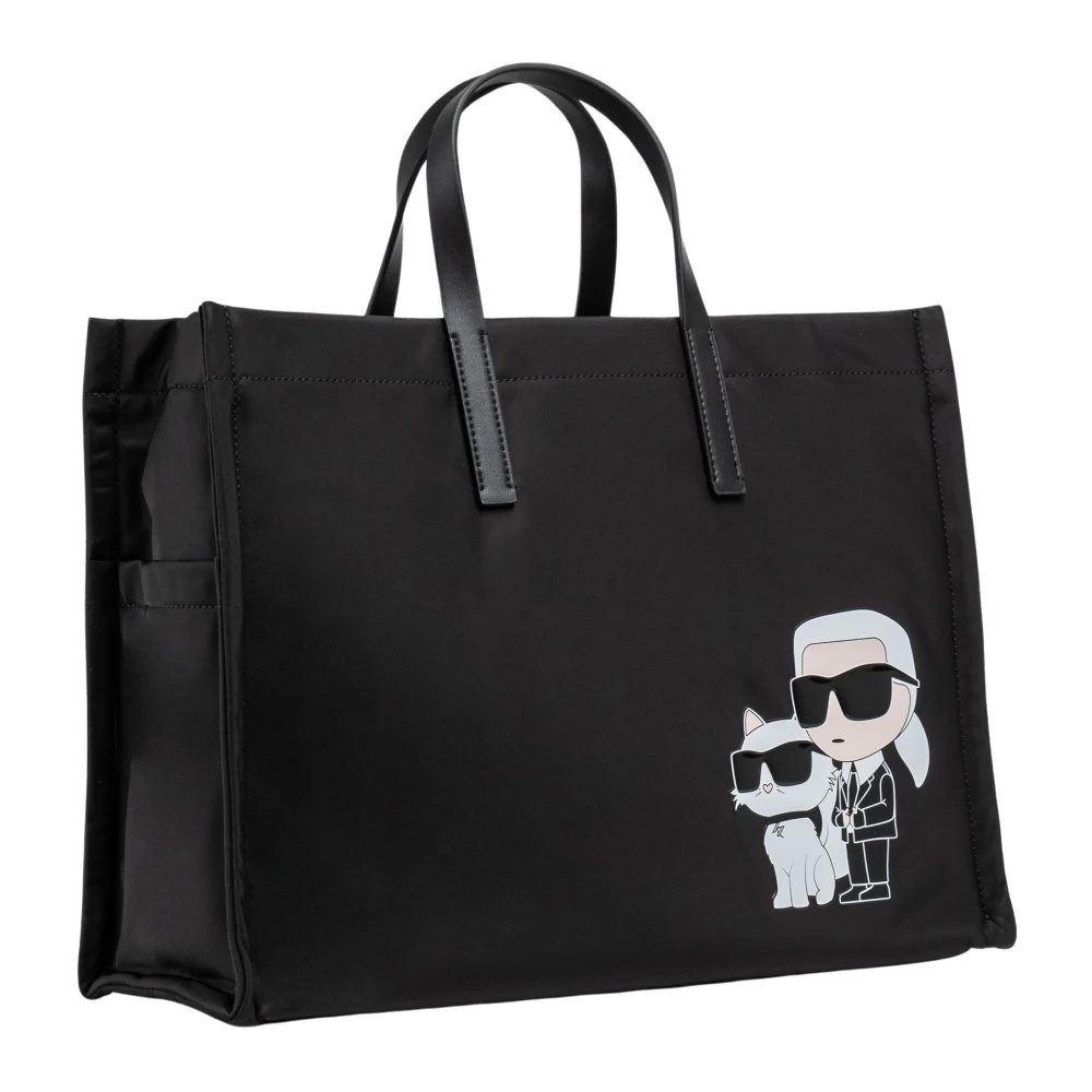 Karl Lagerfeld Zwarte Dames Tas Modieuze Stijl Black Dames