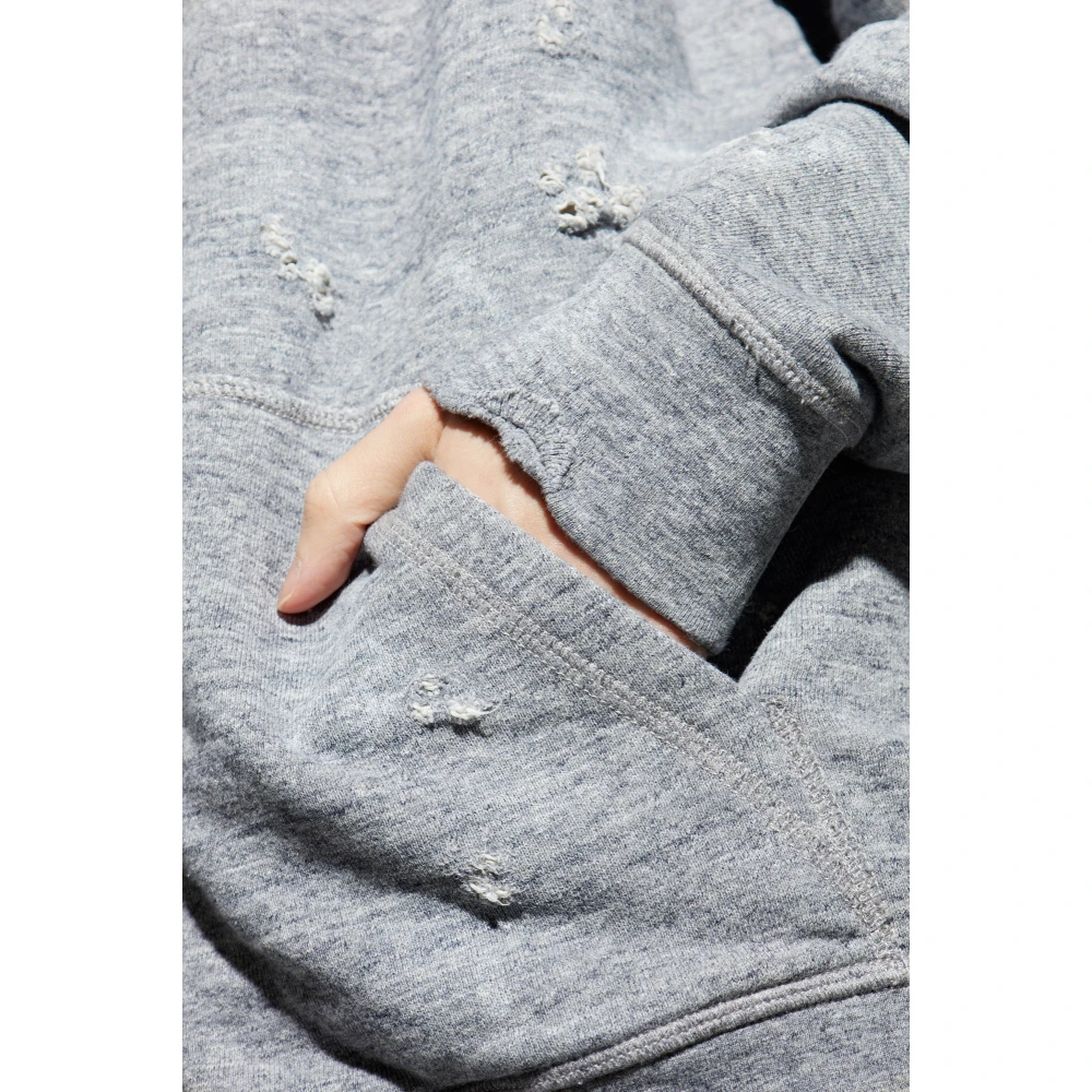 Dsquared2 Sweatshirt met logo Gray Heren