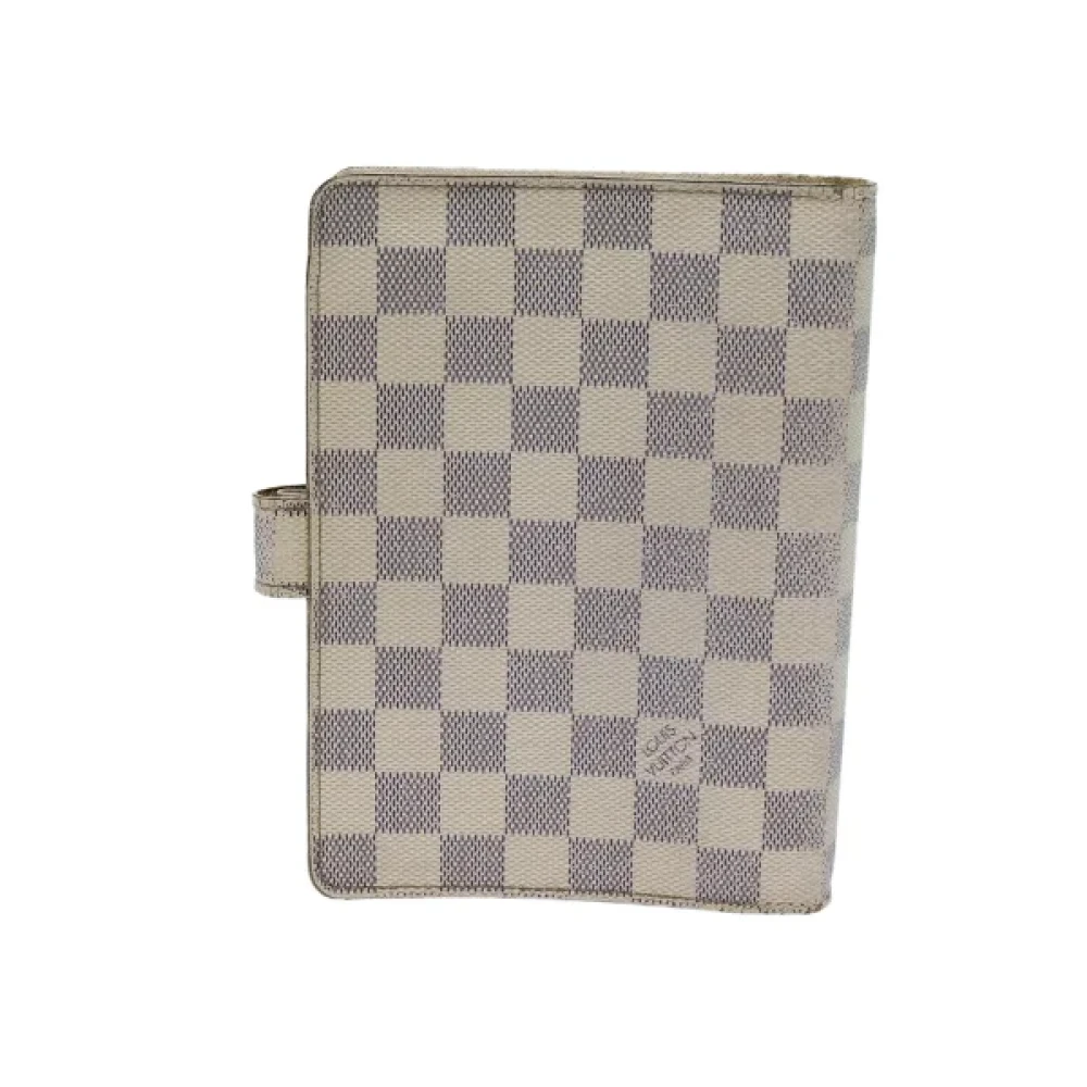 Louis Vuitton Vintage Pre-owned Coated canvas home-office Beige Dames