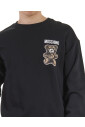 sweat-shirt-noir-teddy-adrian-moschino