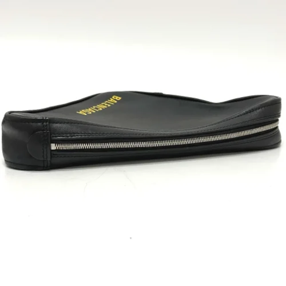 Balenciaga Vintage Pre-owned Leather clutches Black Heren