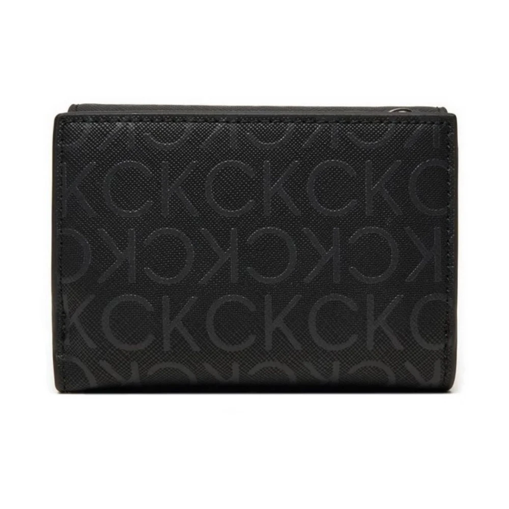 Calvin Klein Damesportemonnee Dagelijks Bifold Black Dames