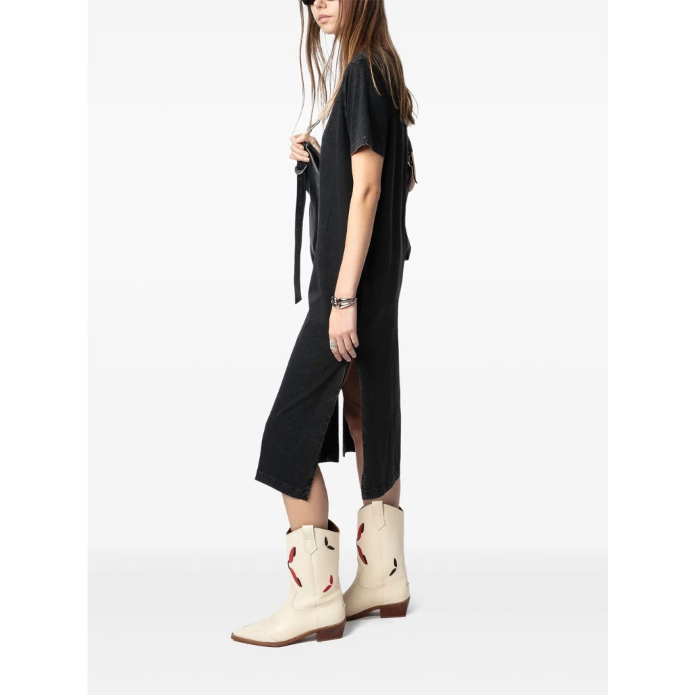 Zadig & Voltaire Stijlvolle Jurken met Vleugels Black Dames