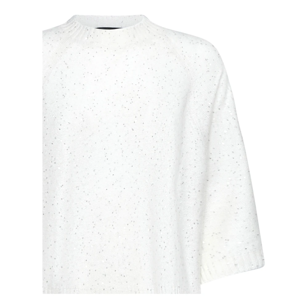 Fabiana Filippi Stijlvolle Truien Collectie White Dames