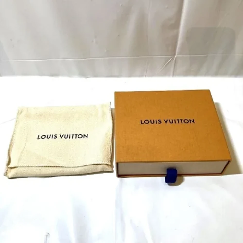 Louis Vuitton Vintage Pre-owned Cotton wallets Multicolor Dames
