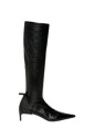 black-scuba-vinyl-boots