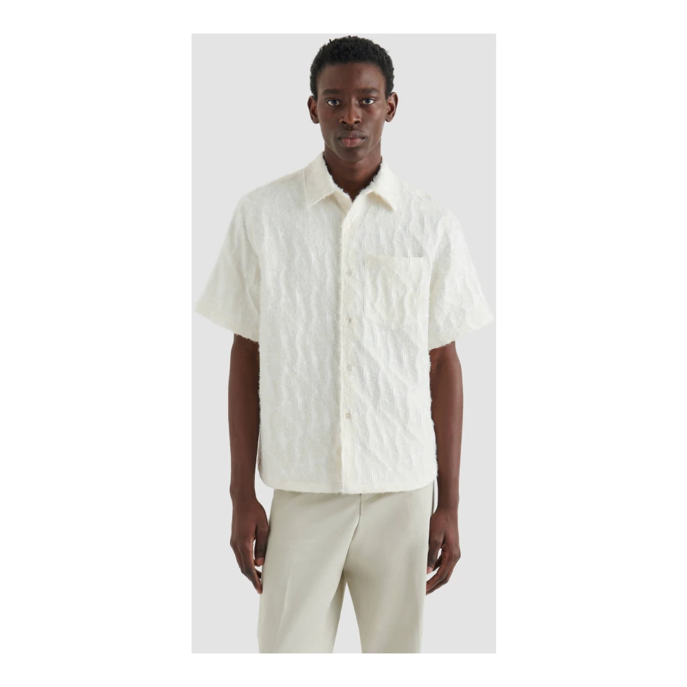 Axel Arigato Wade Bubble A Shirt Beige Heren