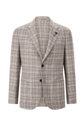 retro-checkered-blazer