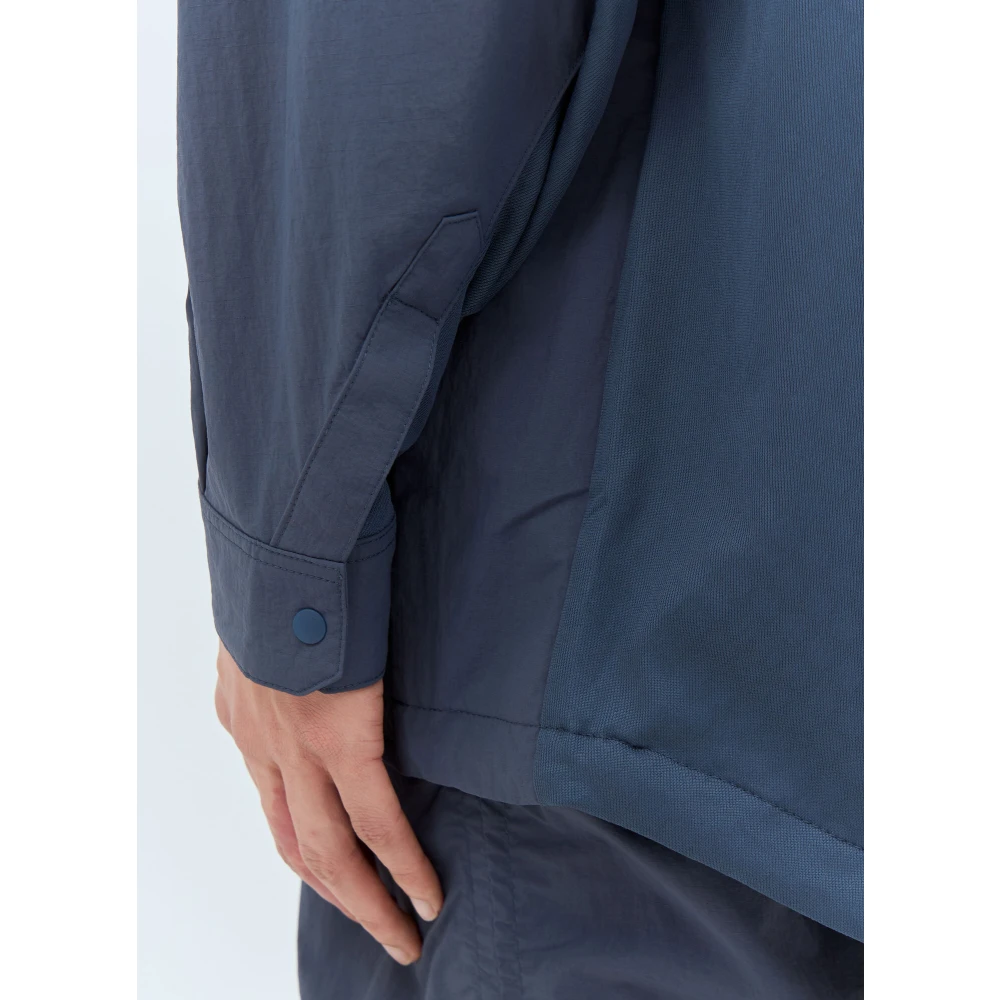 Dickies Oversized werkschirt met geperforeerd paneel Blue Heren