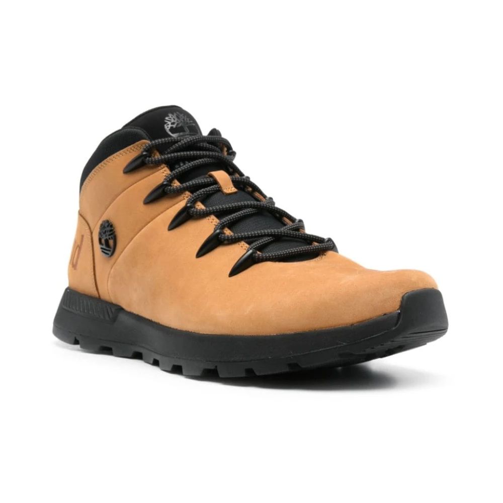 Timberland Bruine Sneakers Amandel Teen Logo Brown Heren
