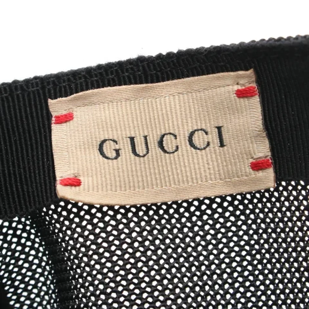 Gucci Vintage Pre-owned Fabric hats Beige Dames