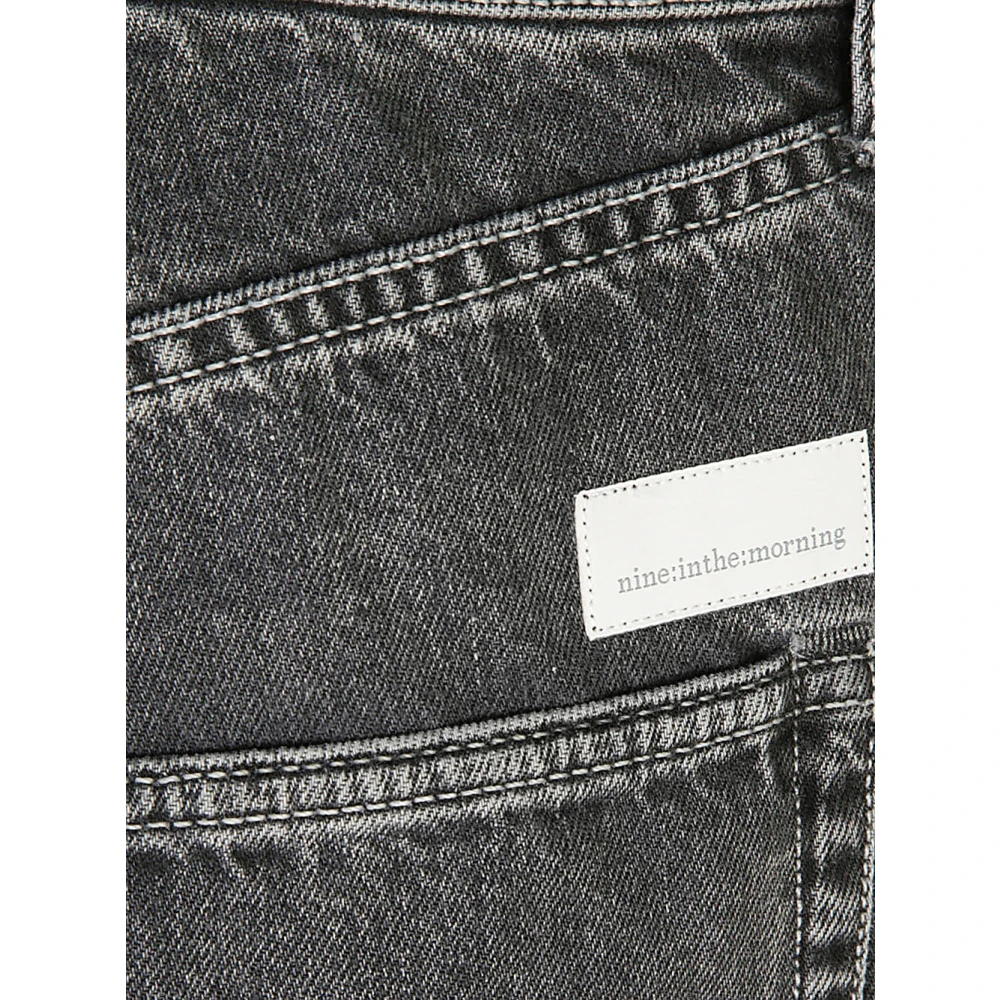 Nine In The Morning Zwart Antraciet Jeans Verhoog Stijl Gray Heren