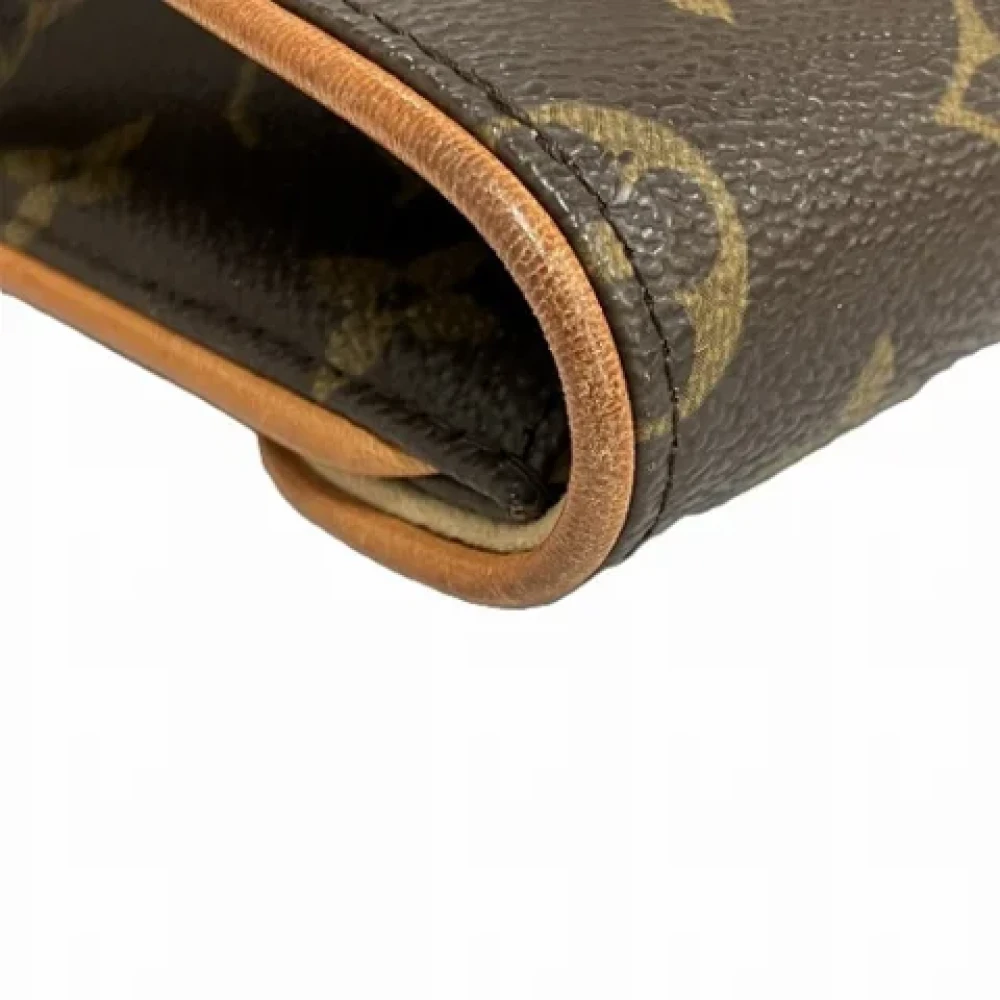 Louis Vuitton Vintage Pre-owned Fabric crossbody-bags Brown Dames