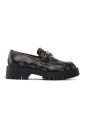 bruine-mocassin-met-4g-logo