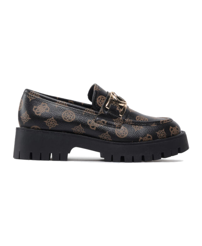 bruine-mocassin-met-4g-logo