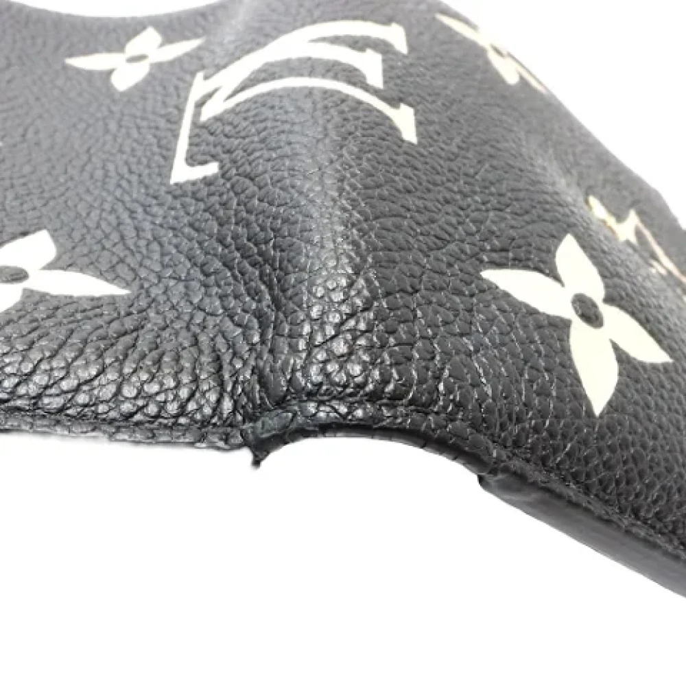 Louis Vuitton Vintage Pre-owned Leather wallets Black Dames