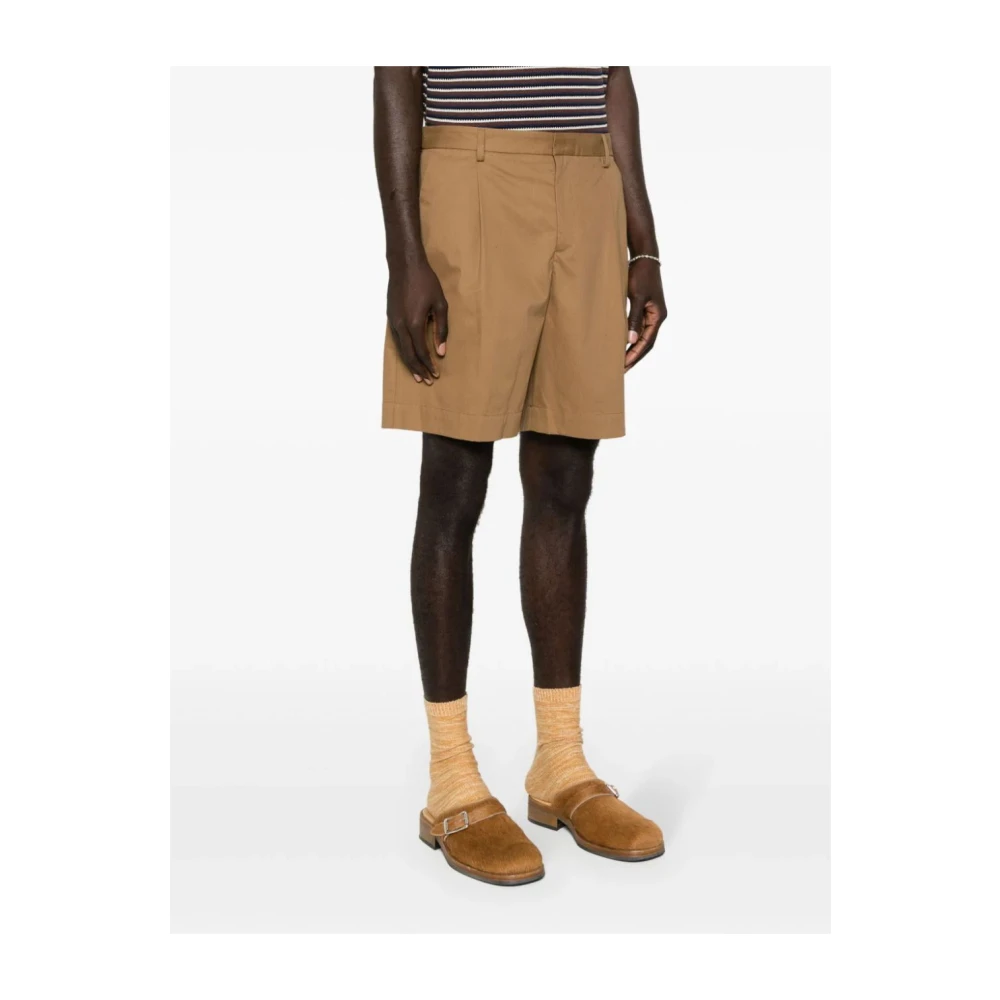 A.p.c. Shorts de sport décontractés pour hommes Beige Heren