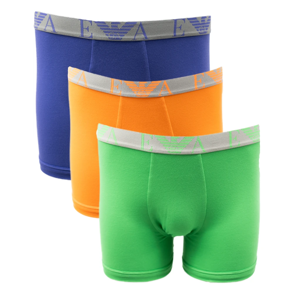 Emporio Armani 3-Pack Boxer Shorts Multicolor Heren