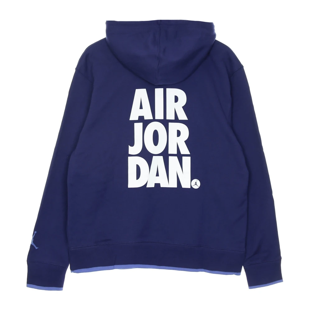 Jordan Lichtgewicht Hoodie Fleece Blauw Blue Heren