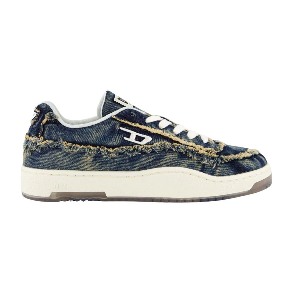 Diesel Blauwe Tracker-D Sneaker voor heren Heren Schoenen