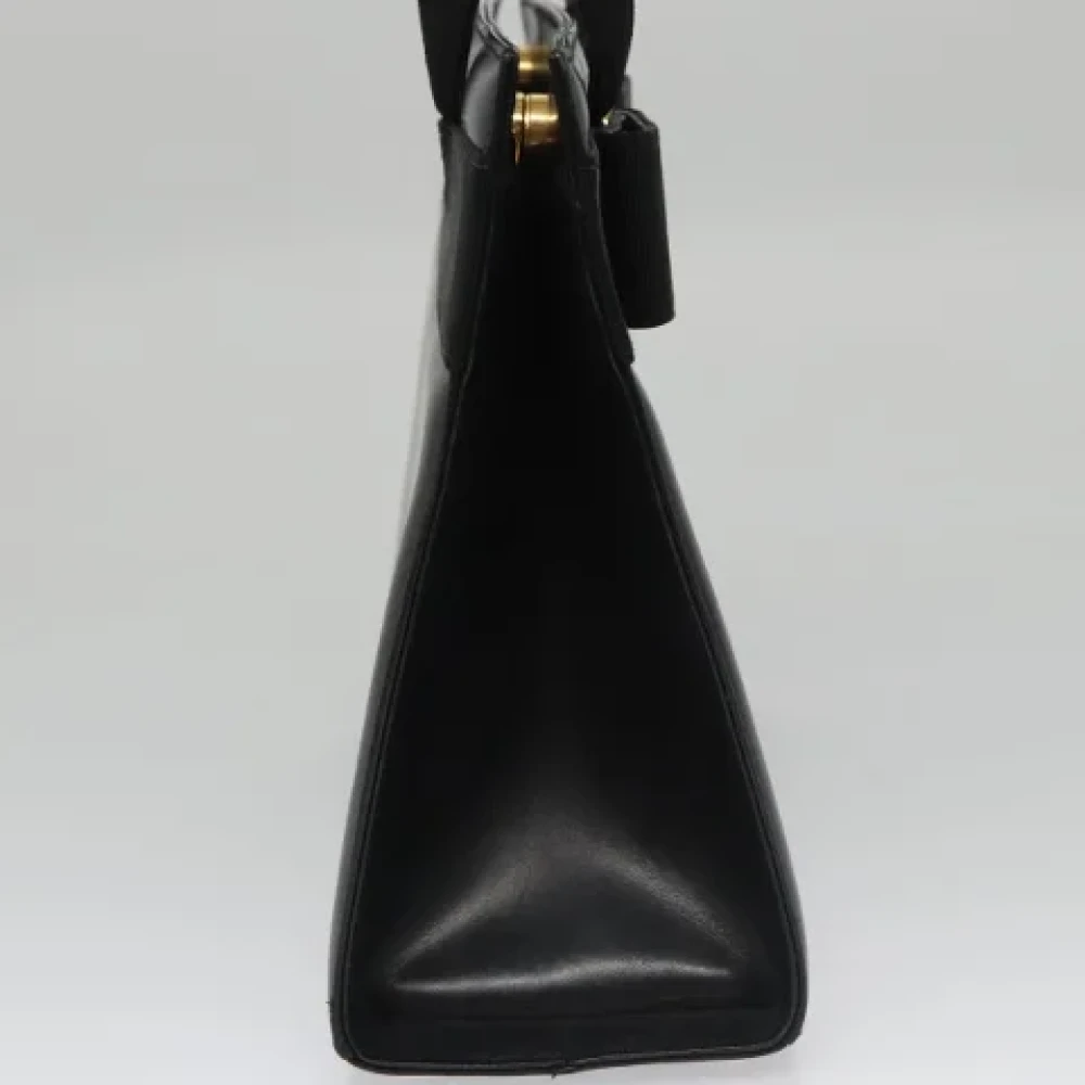 Salvatore Ferragamo Pre-owned Leather handbags Black Dames