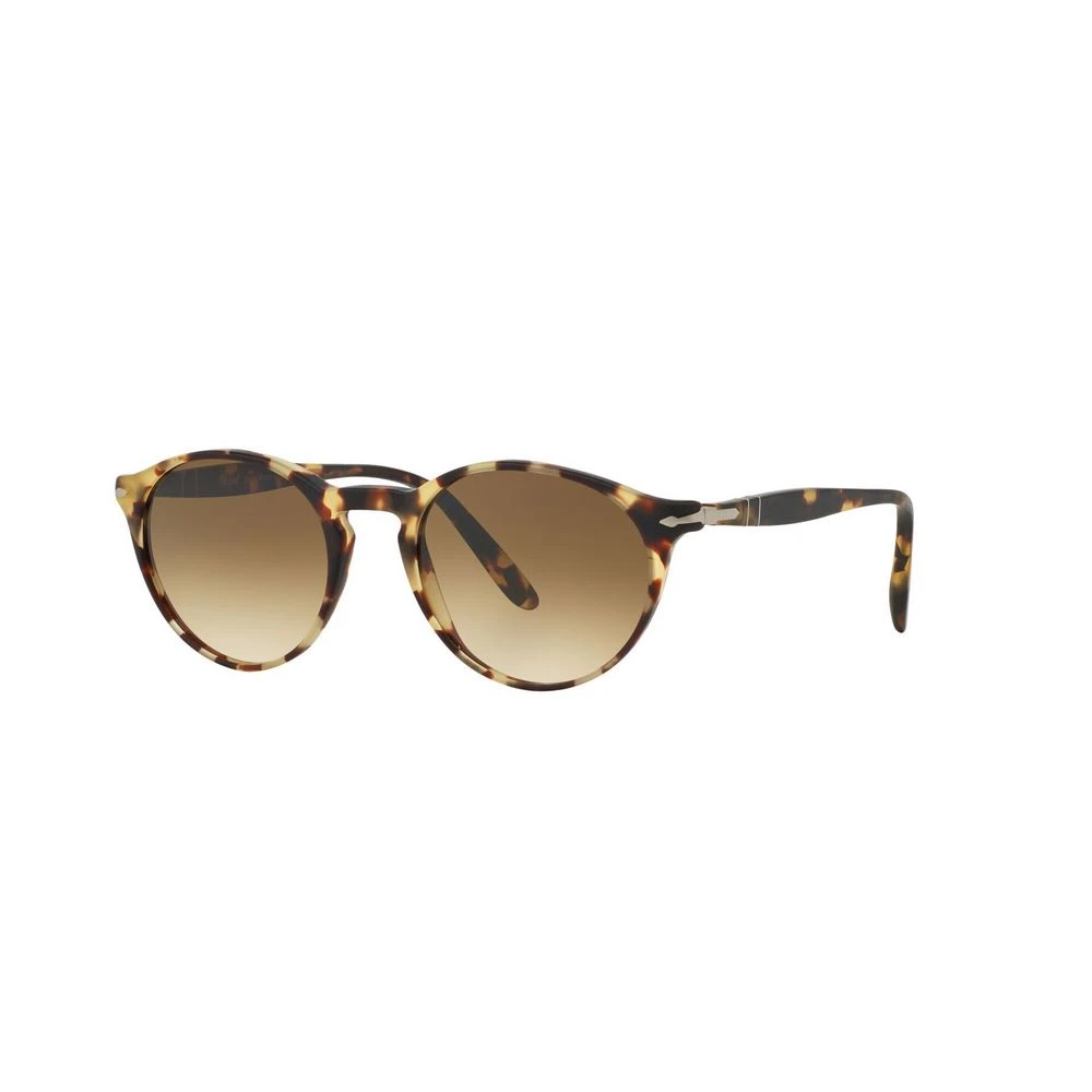 Persol Men's Brown Po3092sm 900551 Man Sunglasses Acetate Turtle Round Normal Shaded - Image 3