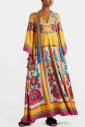 robe-maxi-en-soie-a-imprime-geometrique