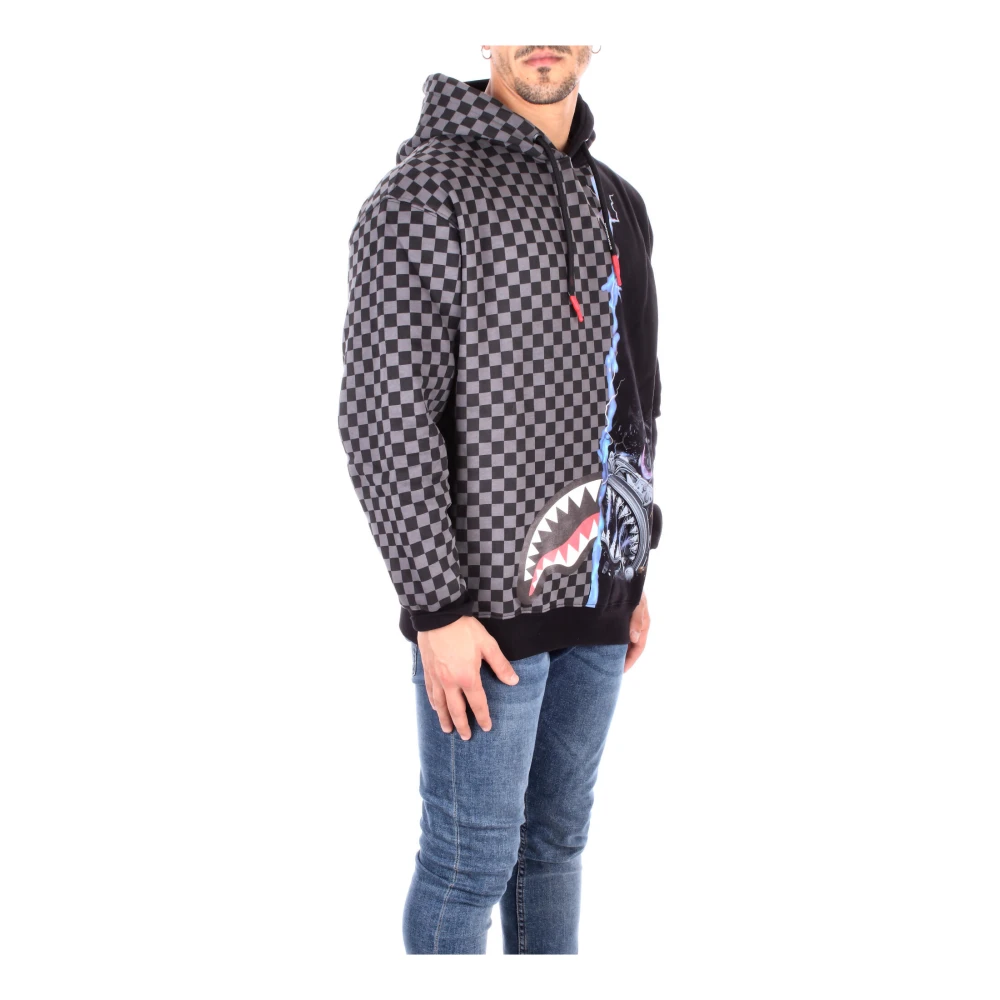 Sprayground Zwarte hoodie Black Heren