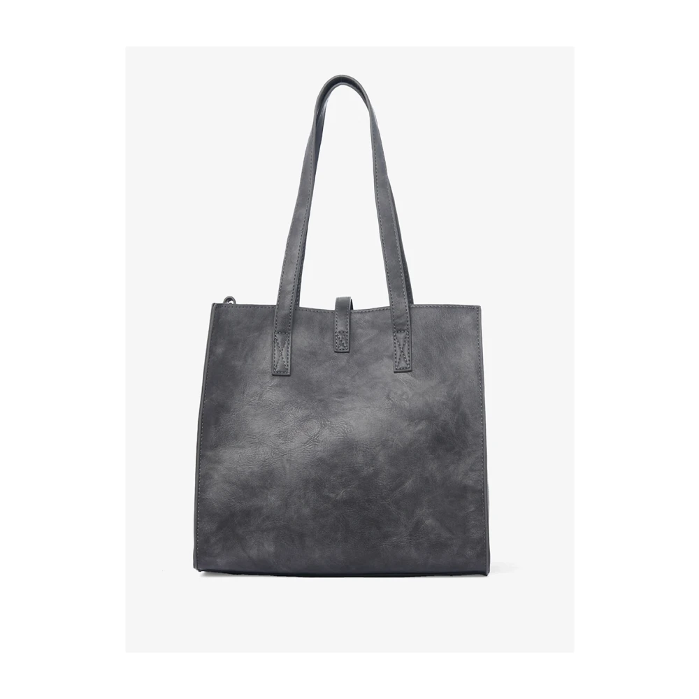 Manila Grace Elegante Shopper Tas Felicia Grijs Gray Dames