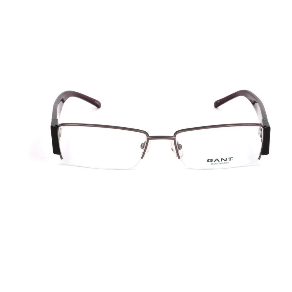 Gant Gray Glasses, Unisex, One Size, Silver Metal Frames With Acetate Bracelet