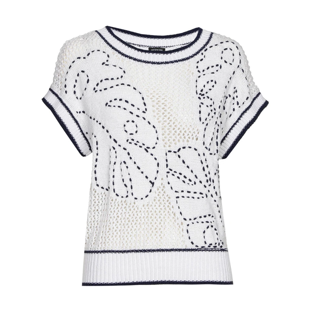 Caroline Biss Stijlvolle Pullover White Dames