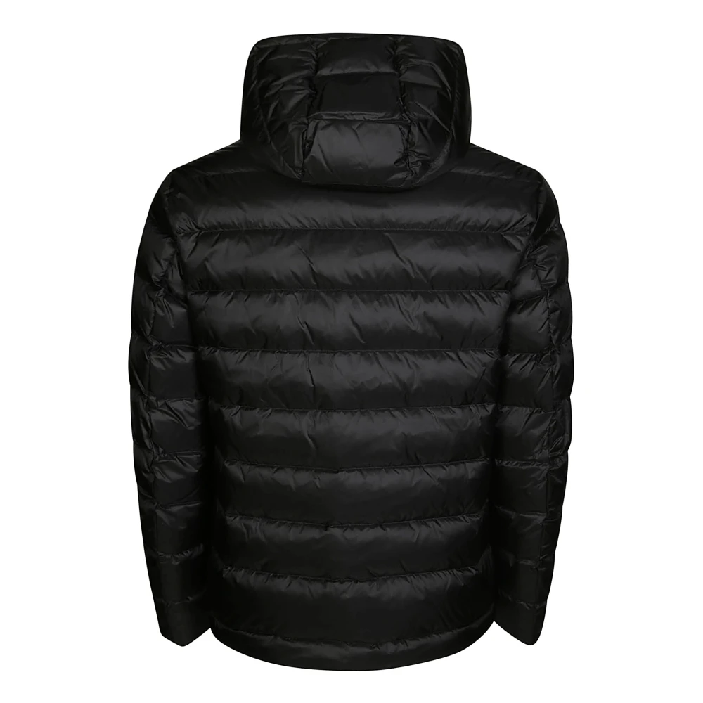 Blauer Hooded Puffer Jacket Black Heren