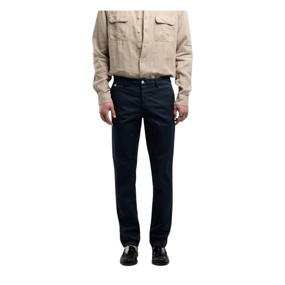Replay - Trousers > Chinos - Blue - Replay - Modalova
