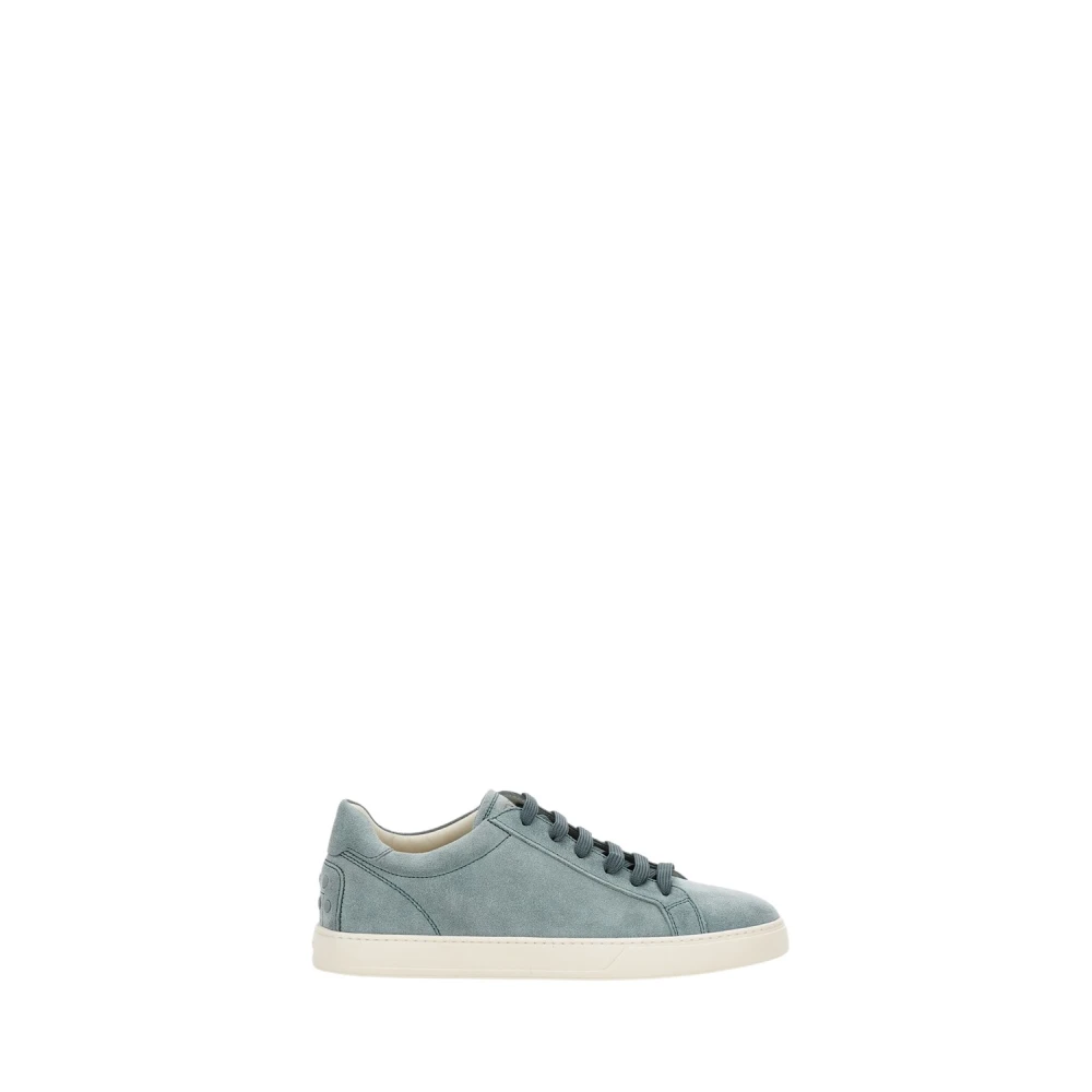 Tod's Men's Gray Sneakers, 11 Uk, Suede Sneaker