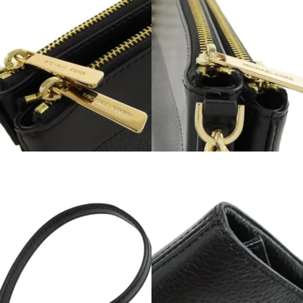 Michael Kors Pre-owned Leather shoulder-bags Black Dames