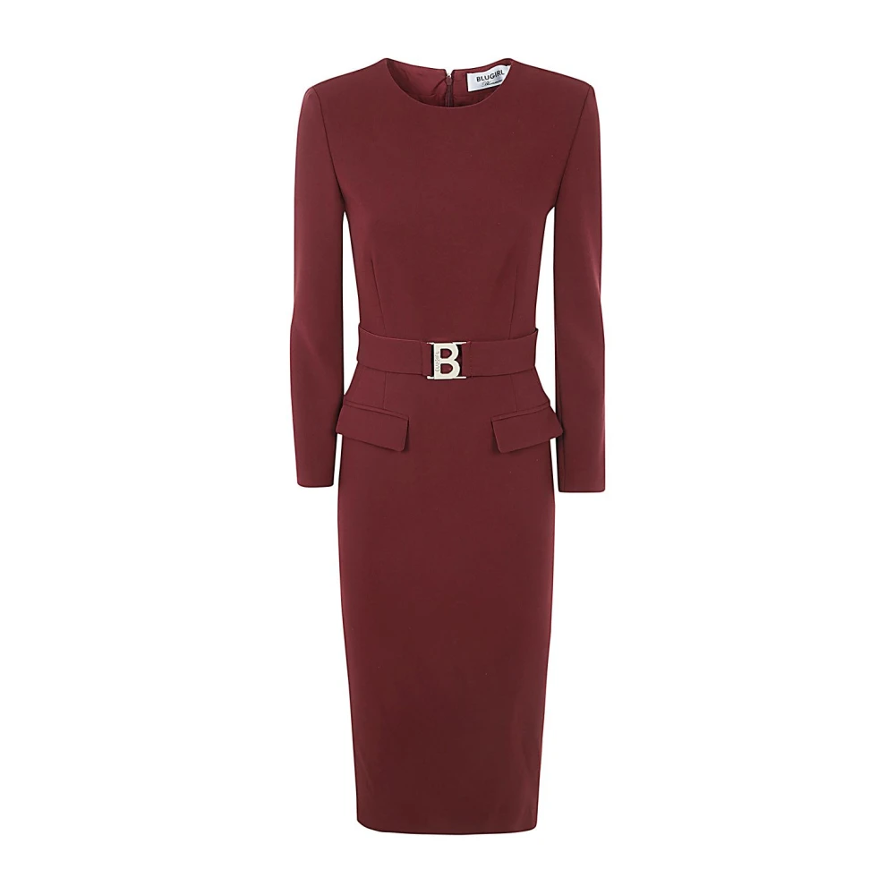 Blugirl Stijlvolle Jurken Collectie Brown Dames