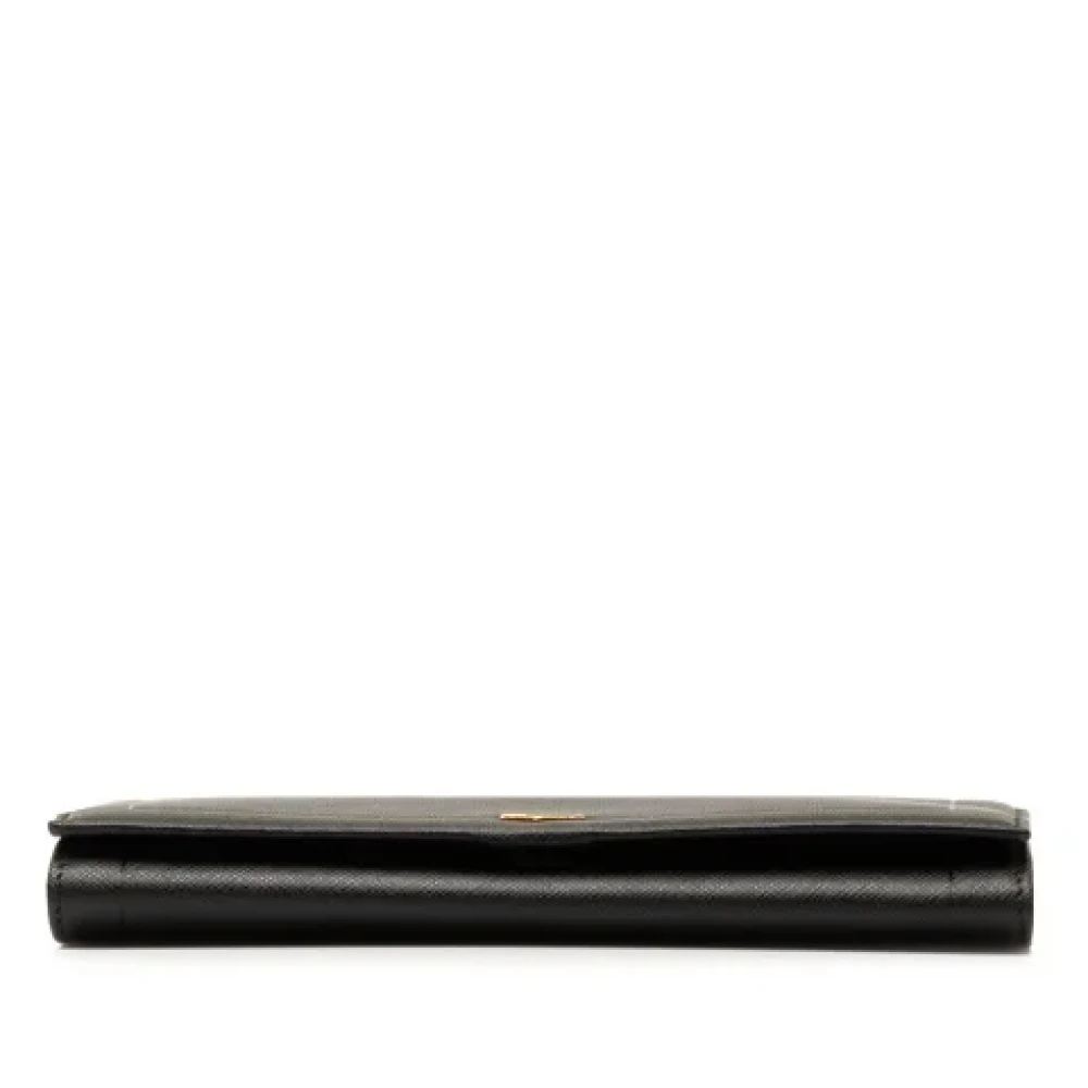 Salvatore Ferragamo Pre-owned Leather wallets Black Dames