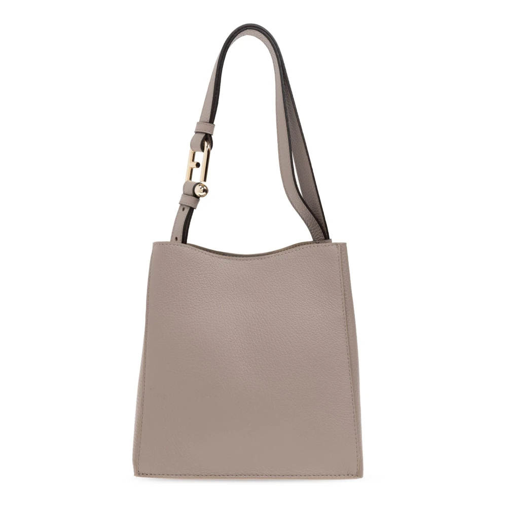 Furla Mini Bucket Tas Gray Dames