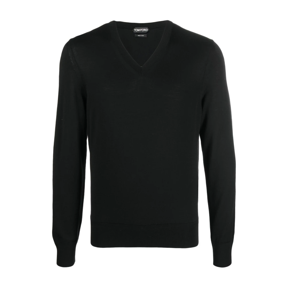 Tom Ford Zwarte Sweatshirt Ss23 Herenmode Black Heren