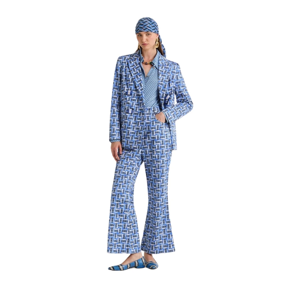 Maliparmi Mujer Azul Pantalones, Talla: M