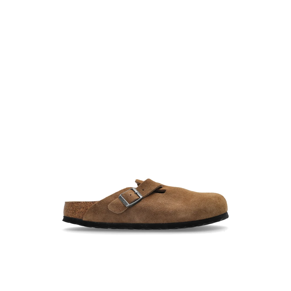 Birkenstock Women's Brown Boston Bs Slippers - Mules - 8 Uk - Shoes