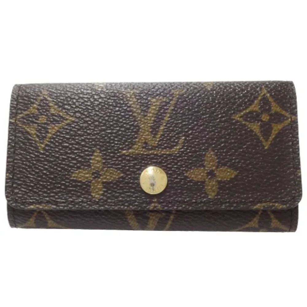 Louis Vuitton Vintage Pre-owned Canvas key-holders Brown Dames